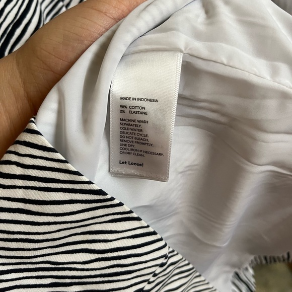 Kate Spade Saturday Black and White Dress size 2 - Picture 3 of 5